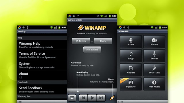 Winamp Musik Player