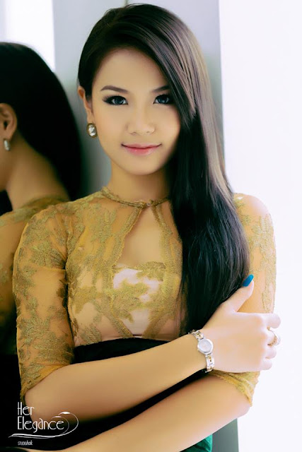 myanmar attractive model