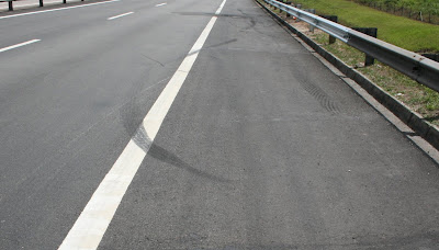 Road Skid Marks