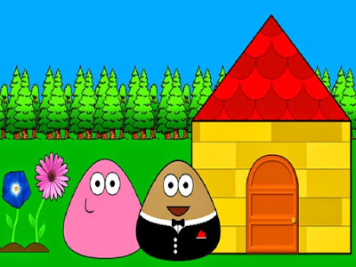 Gambar Pou Background