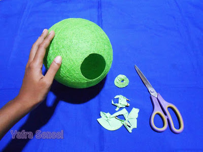  Lampion  Cara Membuat Kerajinan  Sleep Lights Of Benang dan 