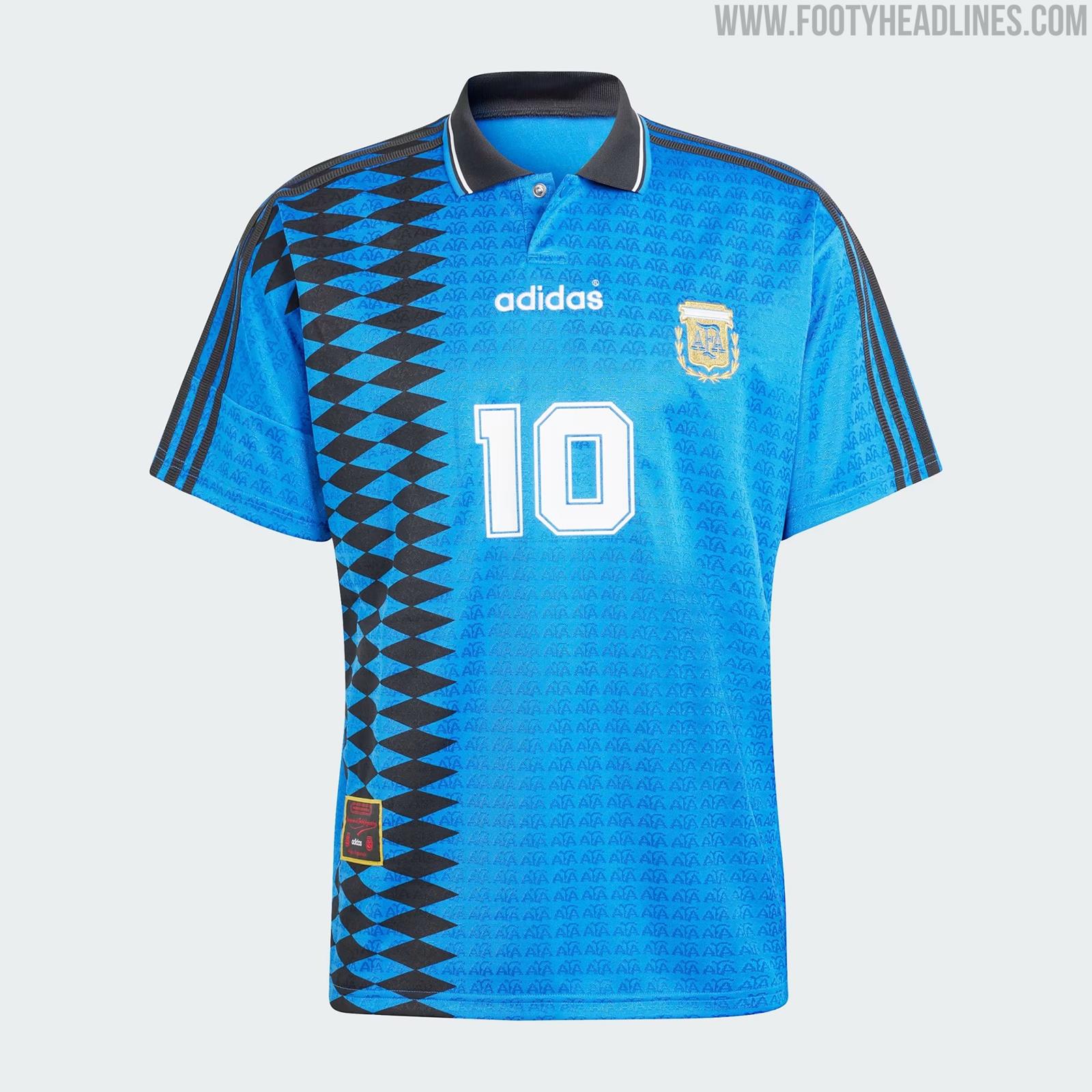 Argentina retro soccer apparel collection