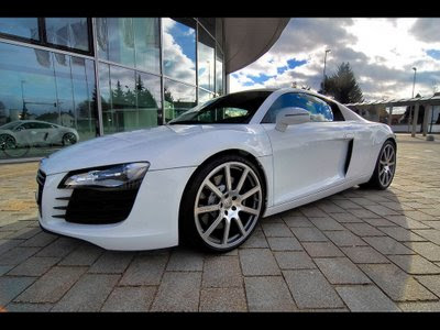 Cool pictures of the new Audi R8 sports car
