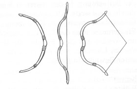 composite bow drawing