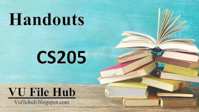 CS205 Handouts