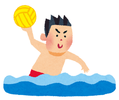 オリンピックのイラスト「水球」