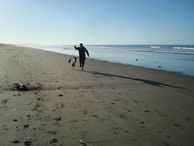 Gareth running with Aynsley