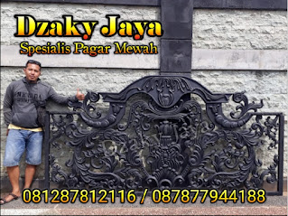 produk pagar tempa klasik Dzaky Jaya No.03