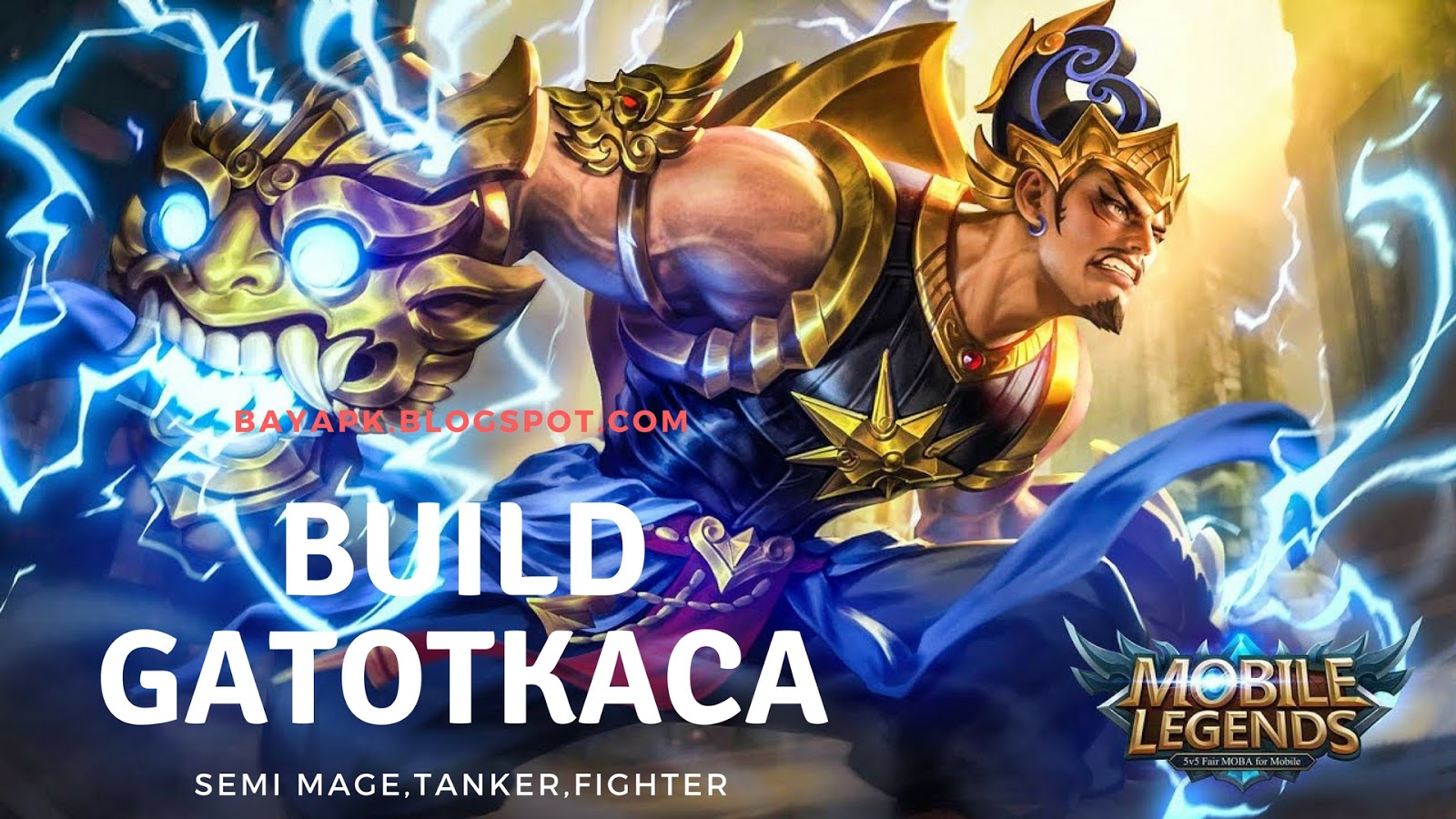 Build GatotKaca Mobile Legends Full TankFighter