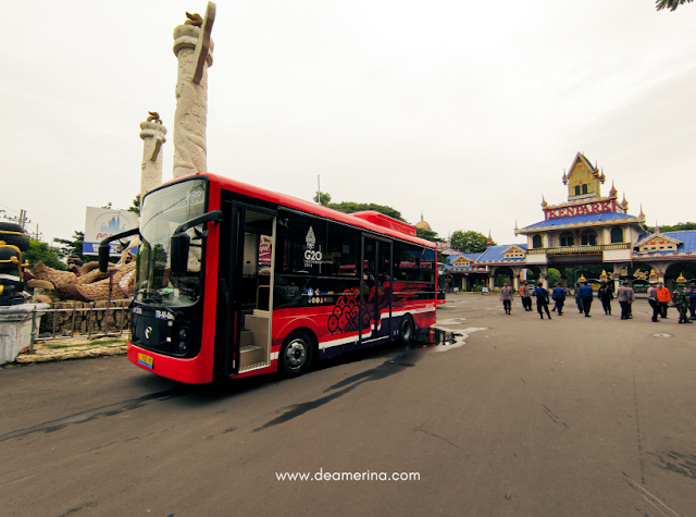 Akhirnya Ada Bus Listrik Pertama di Surabaya!