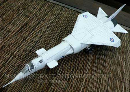 BAC TSR2 Papercraft