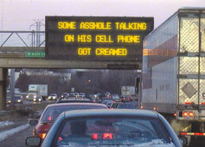 funny road signs