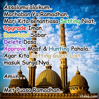 100 Kumpulan Gambar Dp BBM Bergerak Puasa Ramadhan 1437 H 