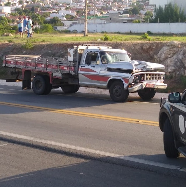 Motociclista morre após colisão com caminhão na BR-427 no interior do RN