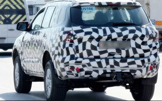 2016 Toyota Fortuner Spy Shots Release Date Canada