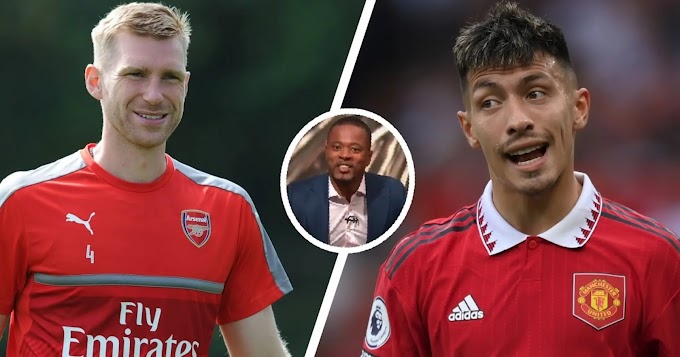 'Size doesn't matter': Evra uses Mertesacker example to highlight Martinez's qualities