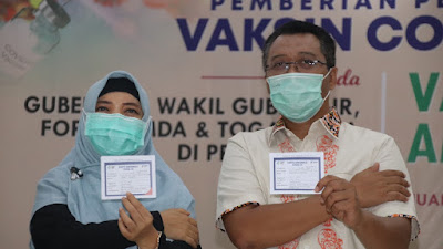 Wujudkan Imunitas Kelompok, Wagub NTB Minta Proses Vaksinasi Covid-19 dipercepat