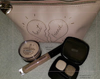 haul review I Love My Best Friend set bag mineral veil BARE escentuals eyeshadow Presto Flicker swatch