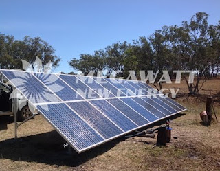 Solar irrigation system project in Australia