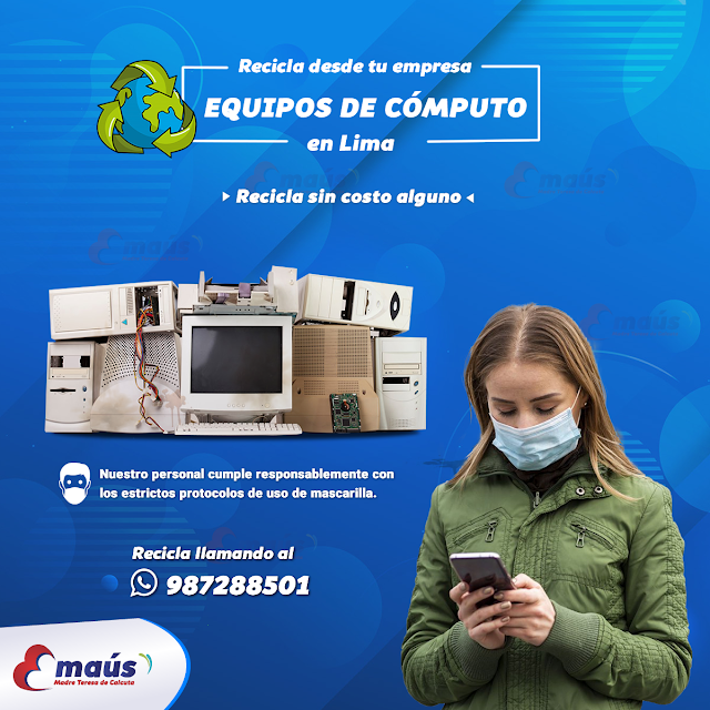 Reciclaje de equipos de cómputo