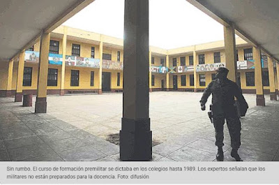 buscan restablecer formación premilitar en colegios