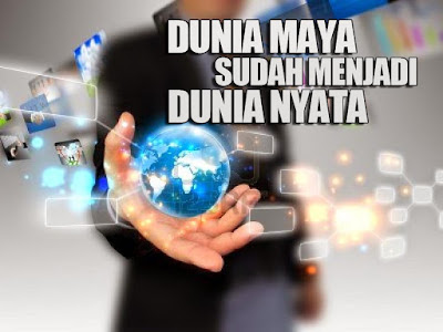 Damai di  dunia nyata dan dunia maya