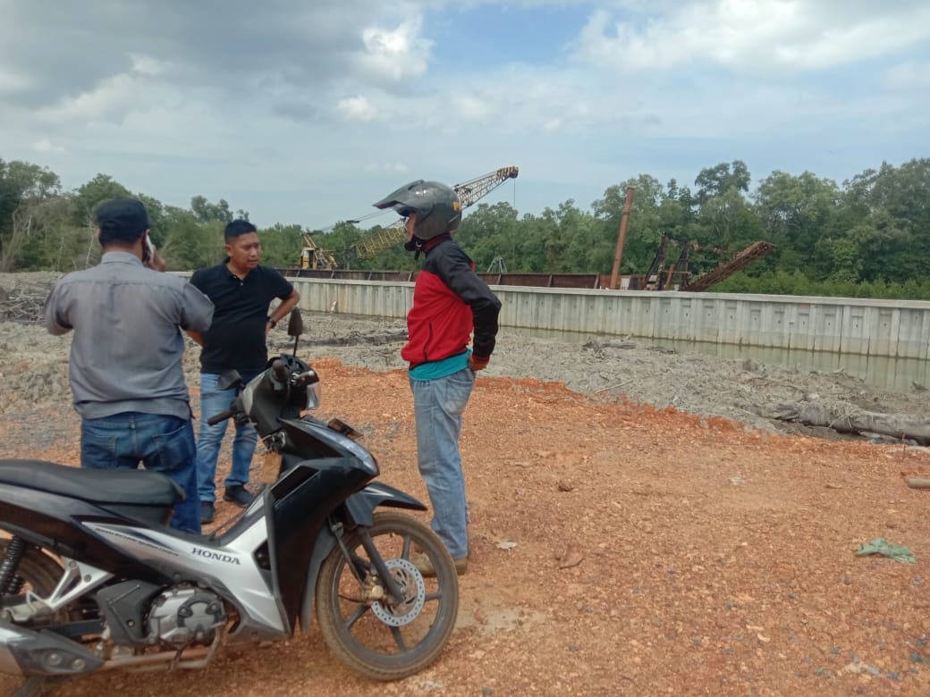 Dihari Pertama Kerja PascaDilantik, Meski Hari Libur, Wakil Bupati Lingga Turun Kelapangan