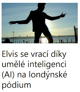 Elvis se vrací díky umělé inteligenci (AI) na londýnské pódium - AzaNoviny
