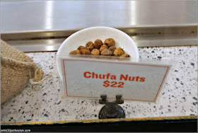 Chufas en el Puesto de Helados del Mercado Little Spain en Nueva York