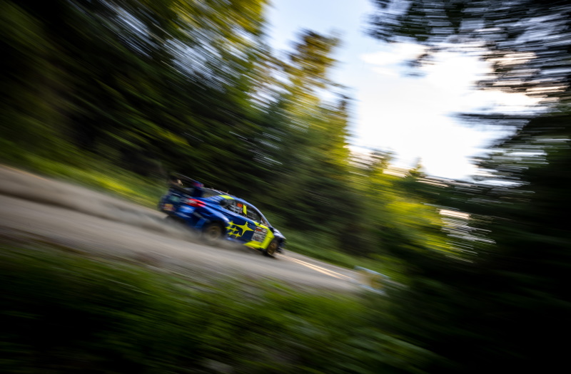Subaru Wins New England Forest Rally