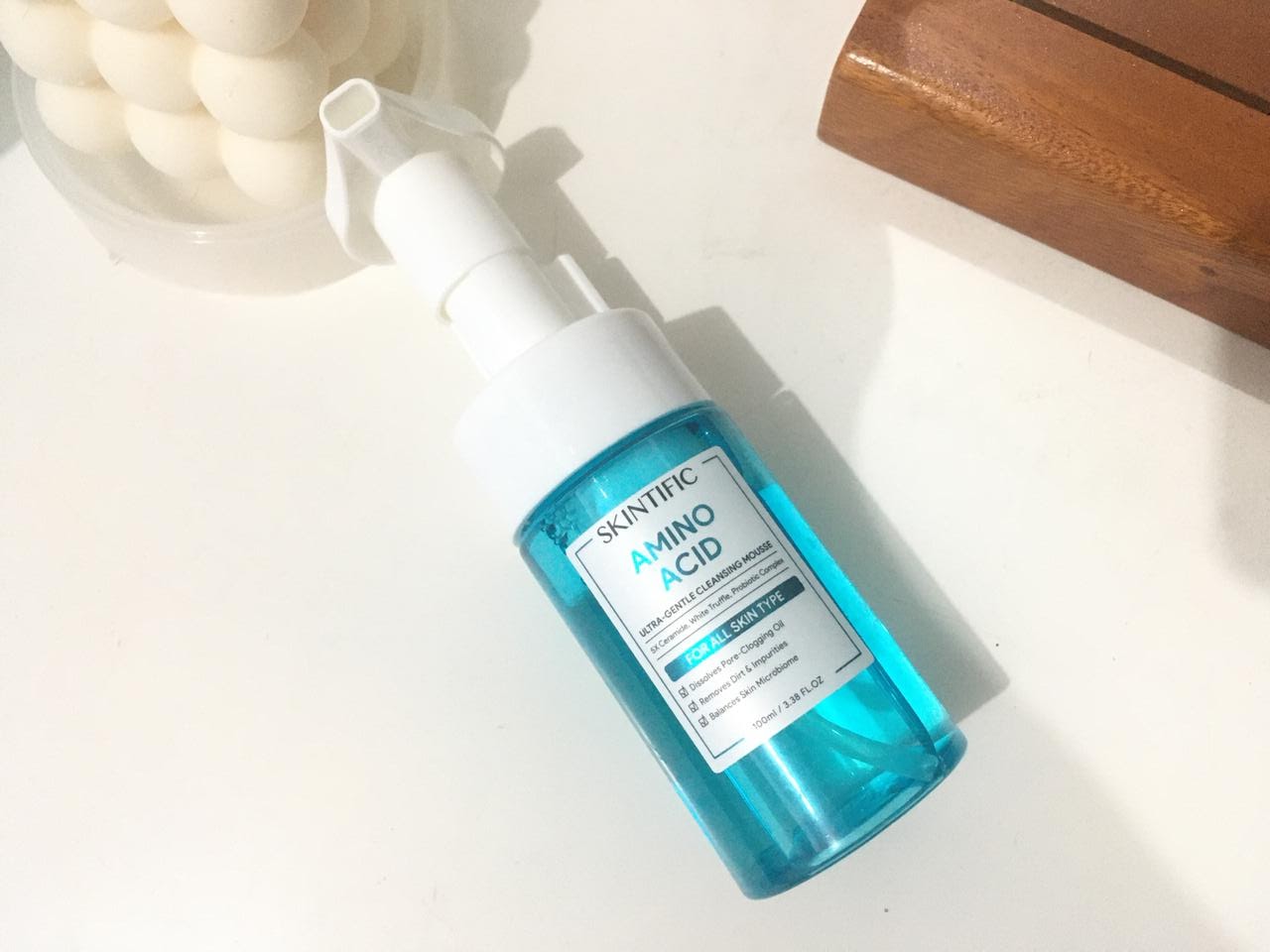 review cleanser skintific