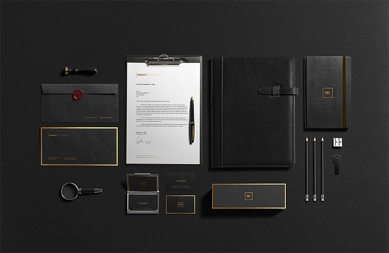 Collection 60 Branding Stationery Mockups Bundle