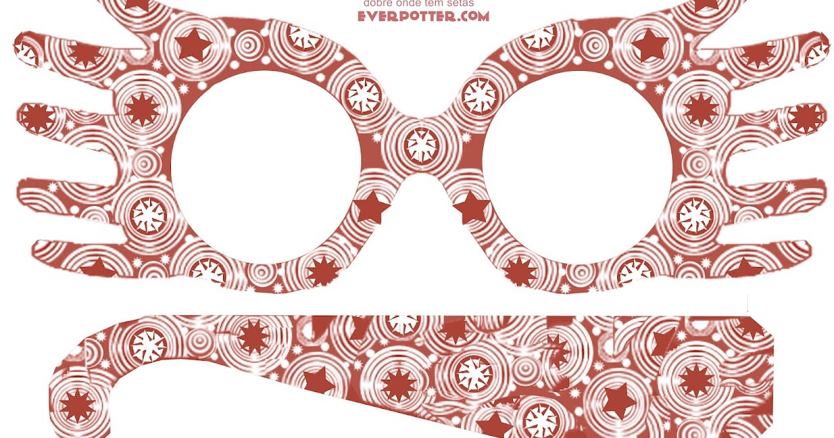 Mundo dos Potterheads: Oculos Spectrespecs da Luna Lovegood!!!