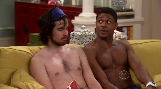 Pooch Hall and Nicolas Wright Shirtless on Accidentally on Purpose s1e16