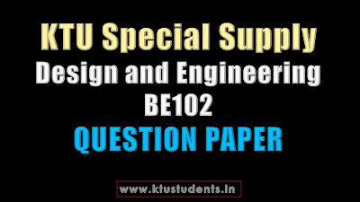 KTU Design and Engineering BE102