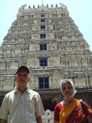 vellore golden temple at night. Lakshmi Golden Temple,