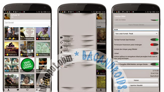 download apk BBM Mod Versi 2.7.0.20 Tema Shadow official New