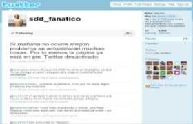 Sdd Fanatico está en Twitter y pronto tendrá nueva web sdd solo descargas fanatico solo descargas directas sdd en twitter