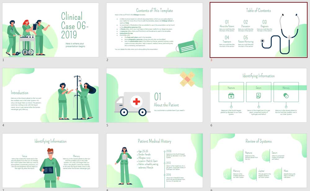 template ppt dokter