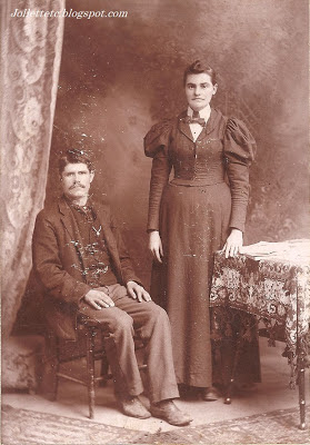 Possibly Leanna Jollett Knight and James Mitchell Knight Greene County, Virginia