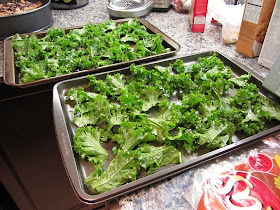 kale chips pre-oven