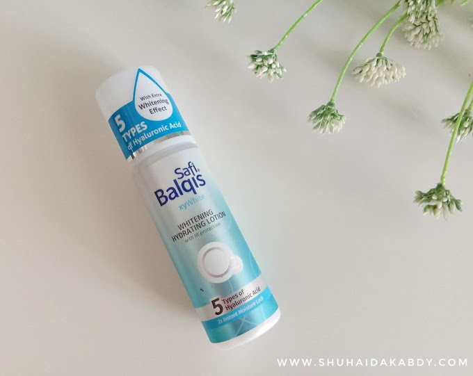 Safi Balqis Oxywhite Whitening Hydrating Lotion Dua Dalam Satu