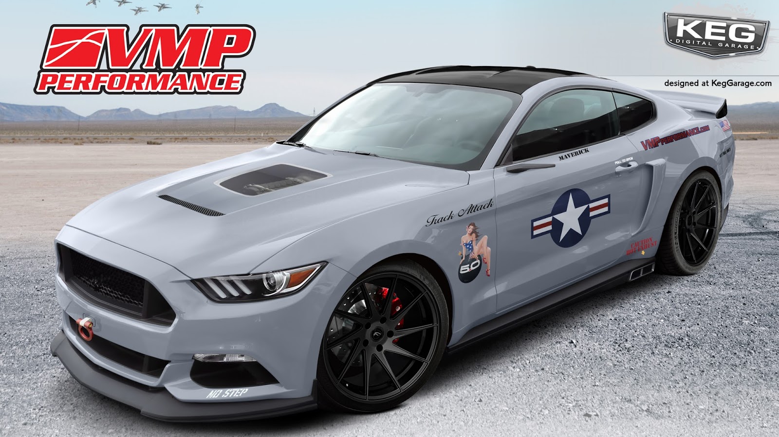 Enam Ford Mustang Modifikasi Tampil Di SEMA 2016