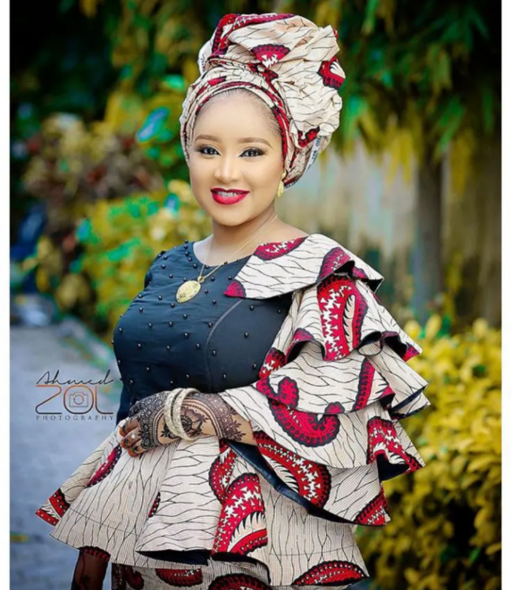 Hausa Ankara Fabrics Styles To Spark Friends