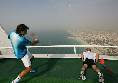 World’s Highest Tennis Court at Burj Al Arab