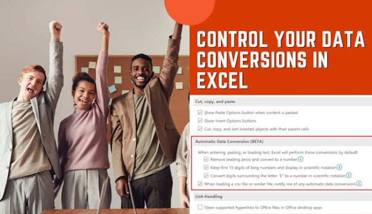 You can soon control your data conversions in Excel