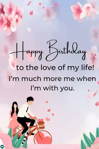 romantic happy birthday girlfriend pictures