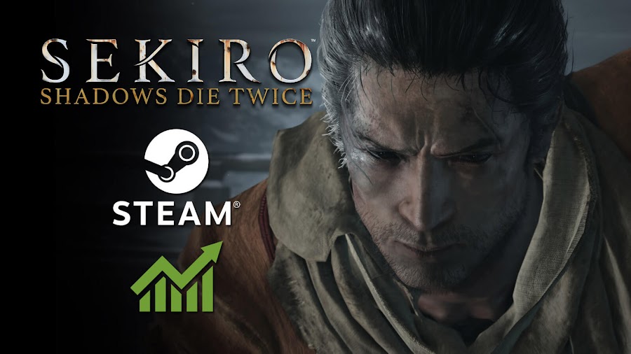 sekiro shadows die twice steam most played 2019 pc action-adventure game lone wolf from software activision