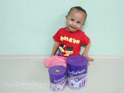 pediasure untuk anak yang tak nak makan, tukar susu anak