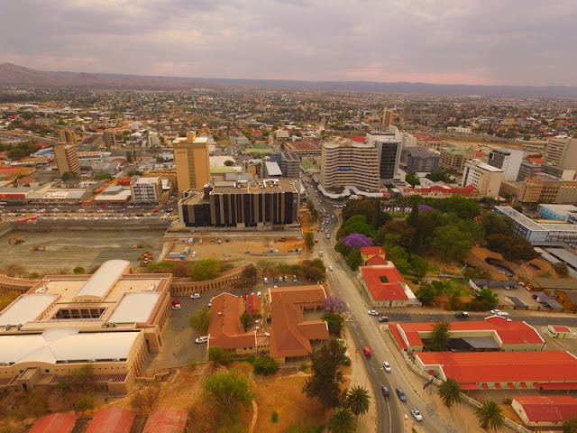 Namibia Windhoek Aerial Photo Gallery